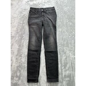 A/X Armani Exchange J69 Super Skinny Lift Up Jeans Womens Sz 26 Black Stretch